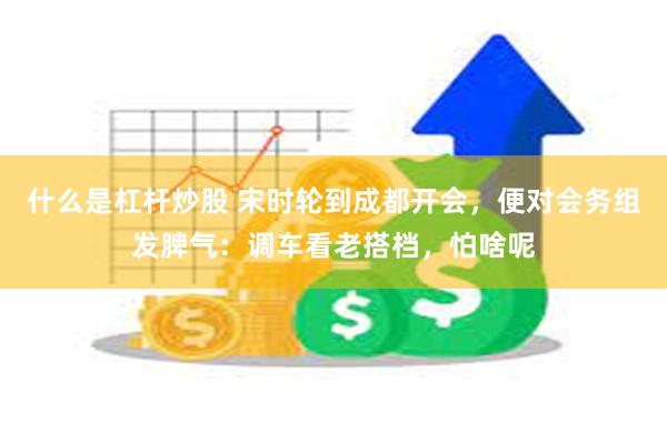什么是杠杆炒股 宋时轮到成都开会，便对会务组发脾气：调车看老搭档，怕啥呢