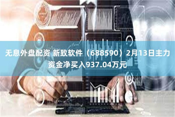 无息外盘配资 新致软件（688590）2月13日主力资金净买入937.04万元