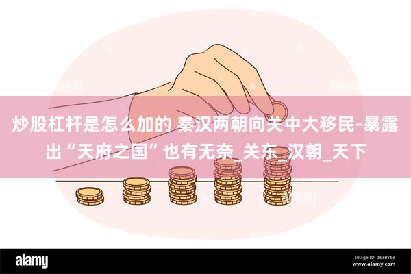 炒股杠杆是怎么加的 秦汉两朝向关中大移民-暴露出“天府之国”也有无奈_关东_汉朝_天下